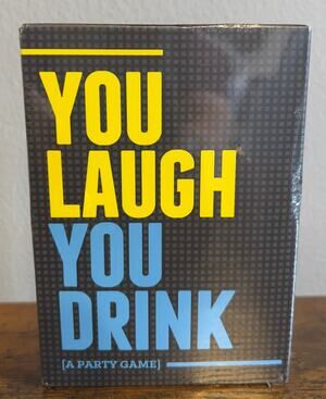 You Laugh You Drink Party Game for People Who Can’t Keep A Straight Face NIB